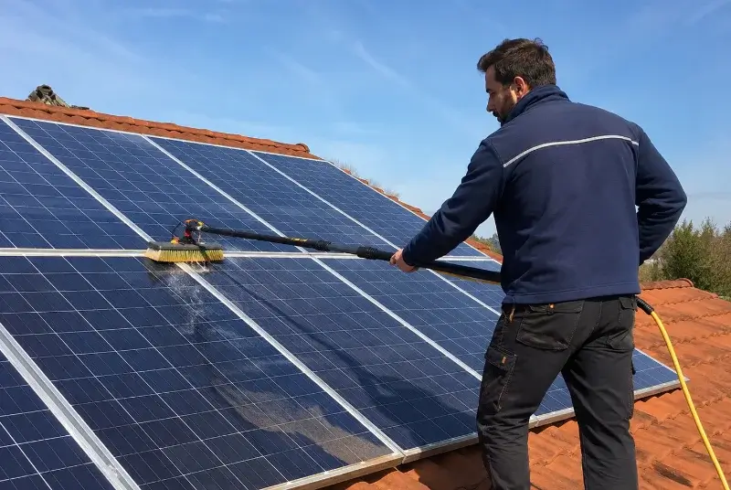 Nettoyage et entretien de panneaux solaires à Aigrefeuille